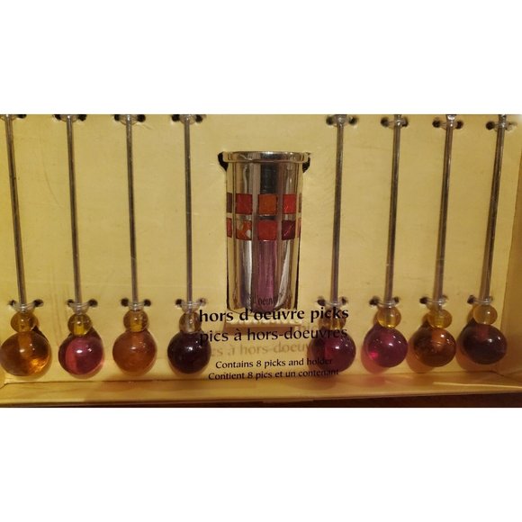 Pier 1 Hors D'oeuvre Picks Set - Picture 1 of 3